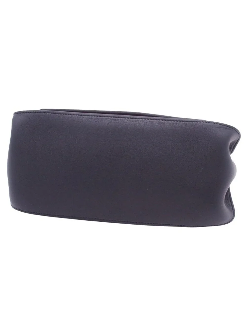 Hermes Gipsiere 28 Bicolor Blue Nuit Rose Purple Silver Swift Shoulder Bag